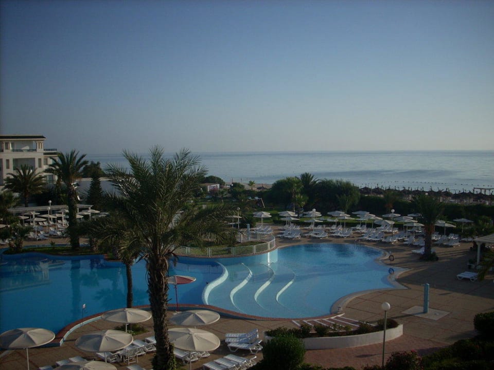 Ausblick aus Zimmer 481 Hotel El Mouradi Palm Marina