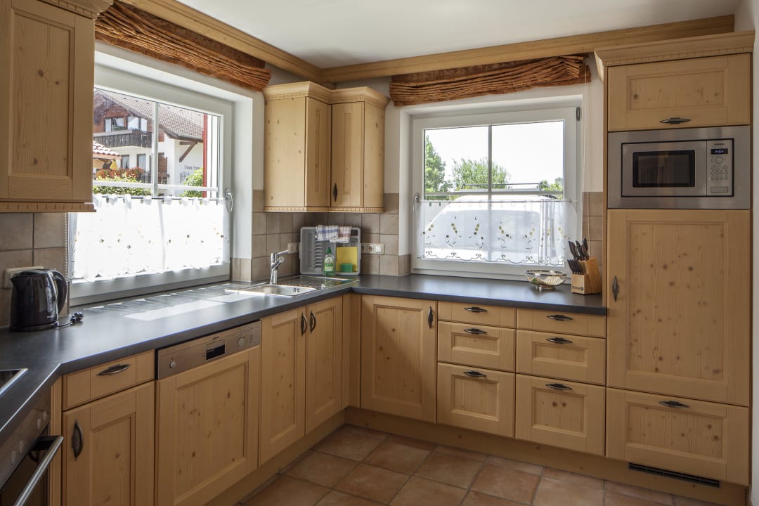 Wohnung ENZIAN - Küche Ferienhaus Abendrot