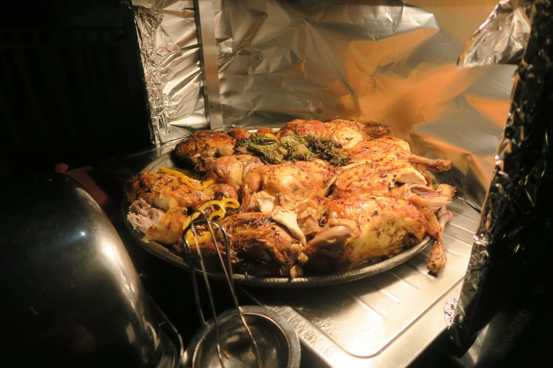 Täglich frisches Hähnchen Aydinbey Kings Palace & Spa