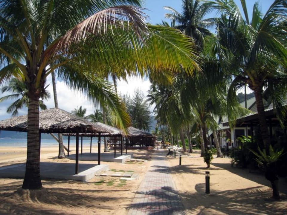 Weg am Strand Berjaya Tioman Resort