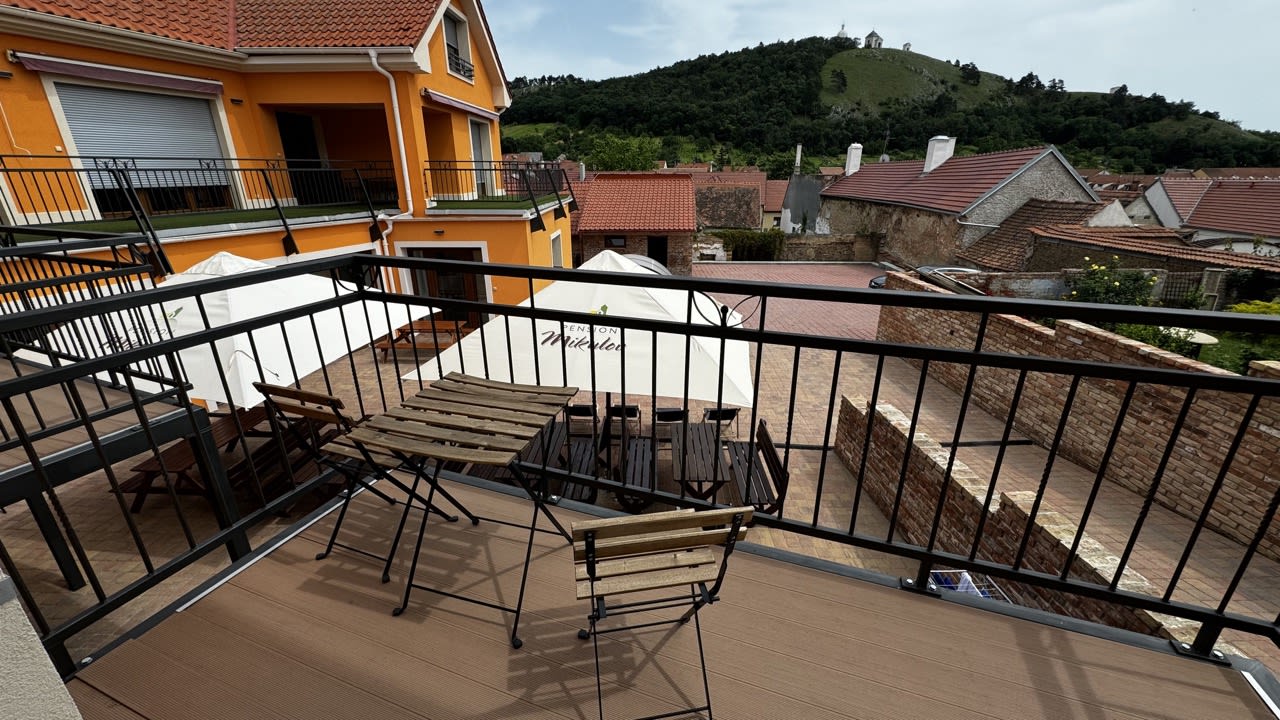 Ausblick Pension Mikulov