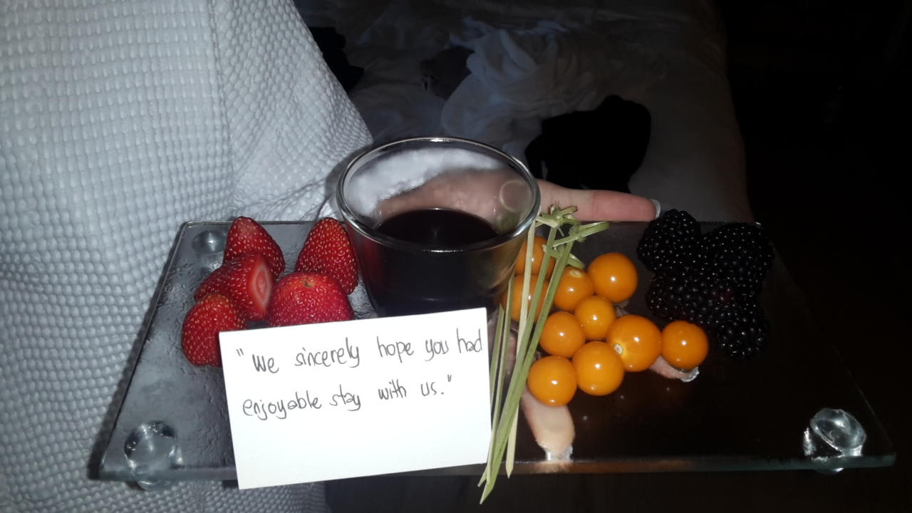 Bekamen wir vor unserer Abreise Park Hyatt Abu Dhabi Hotel and Villas