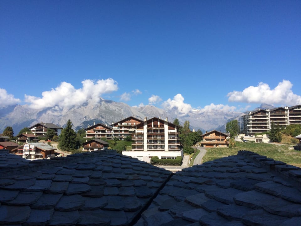 Aussicht von Zimmer in 2. Etage Nendaz 4 Vallées