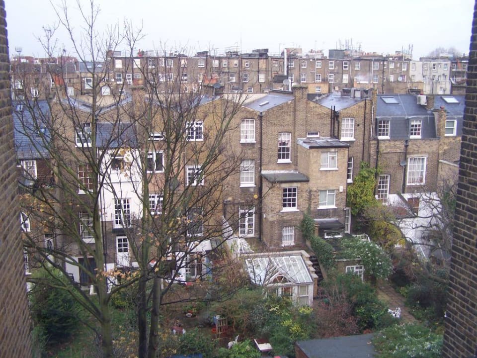 Ausblick vom Zimmer Burns Hotel Kensington