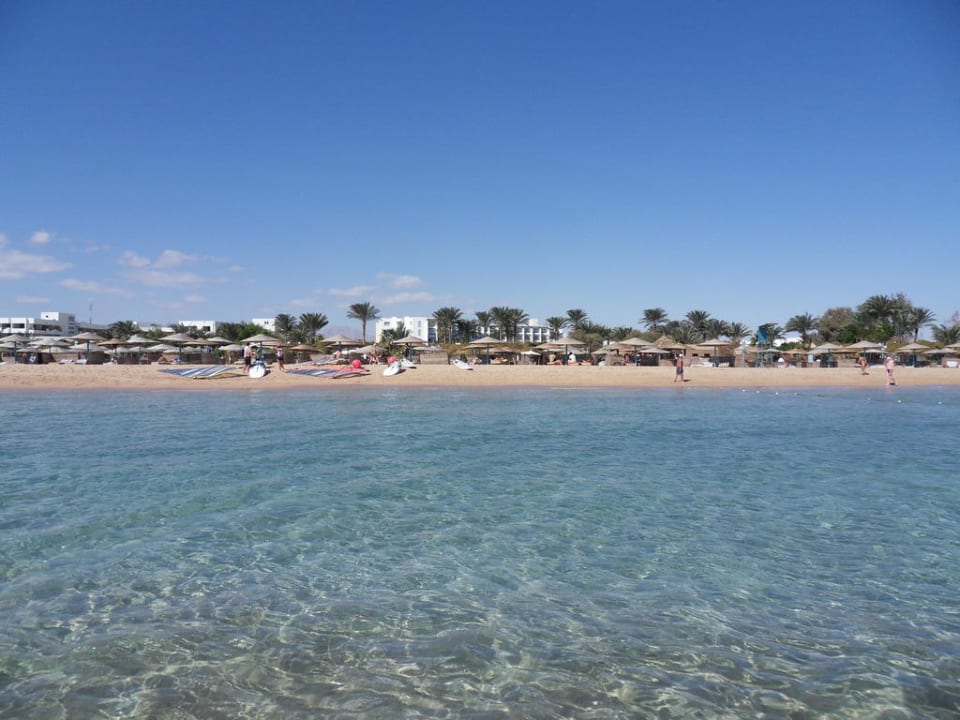 Hotel Shams vom Wasser aus Shams Safaga Resort