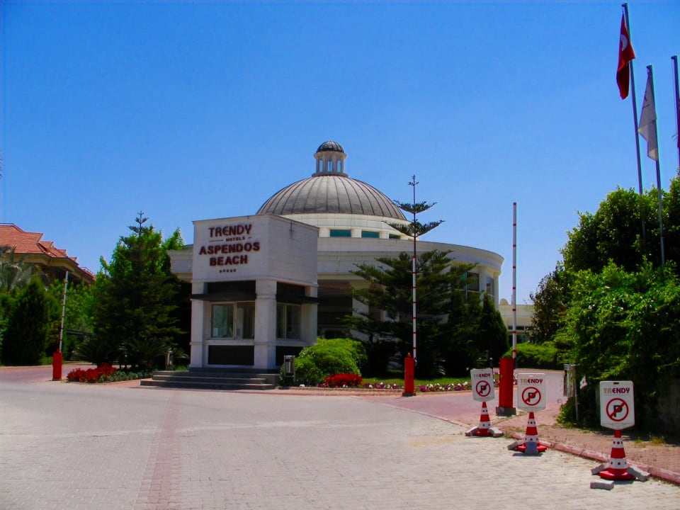 Eingang Trendy Aspendos Beach Hotel