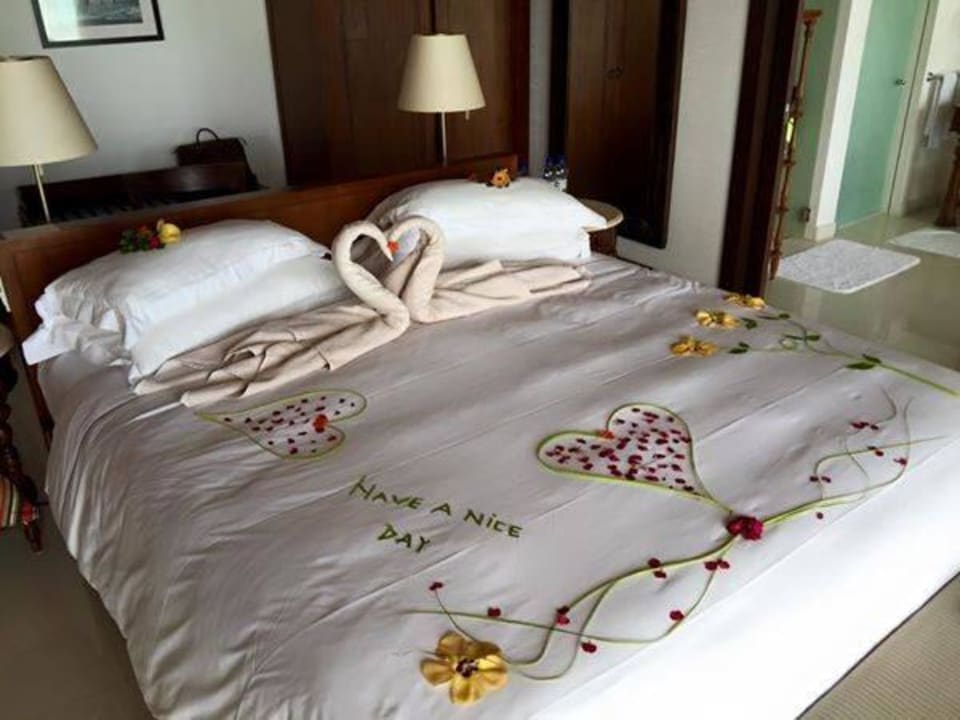 Wunderschöne Blumendeko The Residence Maldives