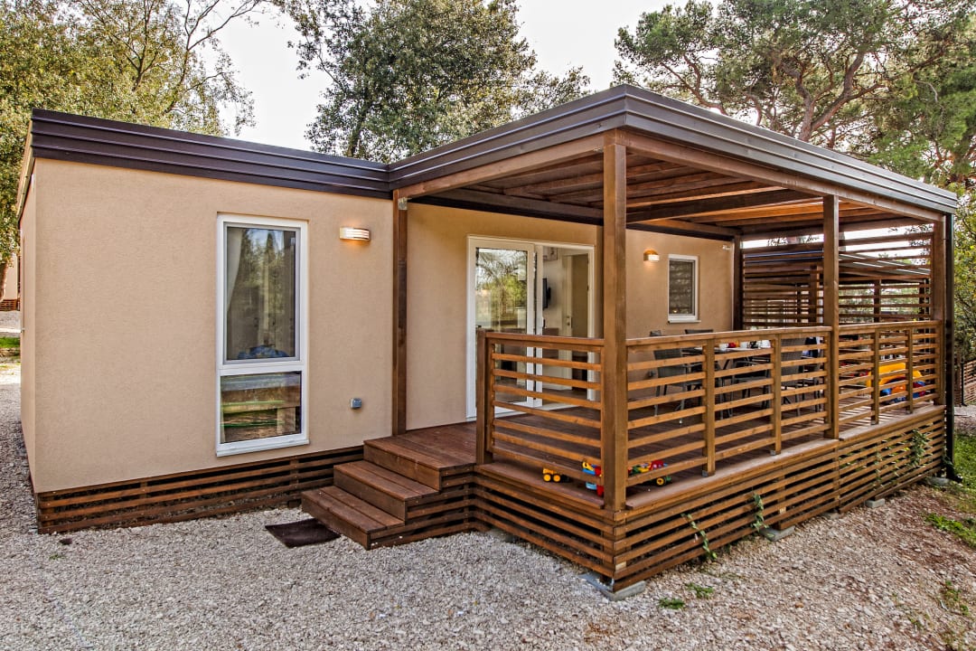 Außenansicht Mobile Homes Mediteran kamp in Campsite Porton