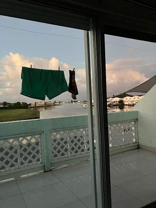 Ausblick Wild Lotus Villa - Waterfront on Jolly Harbour