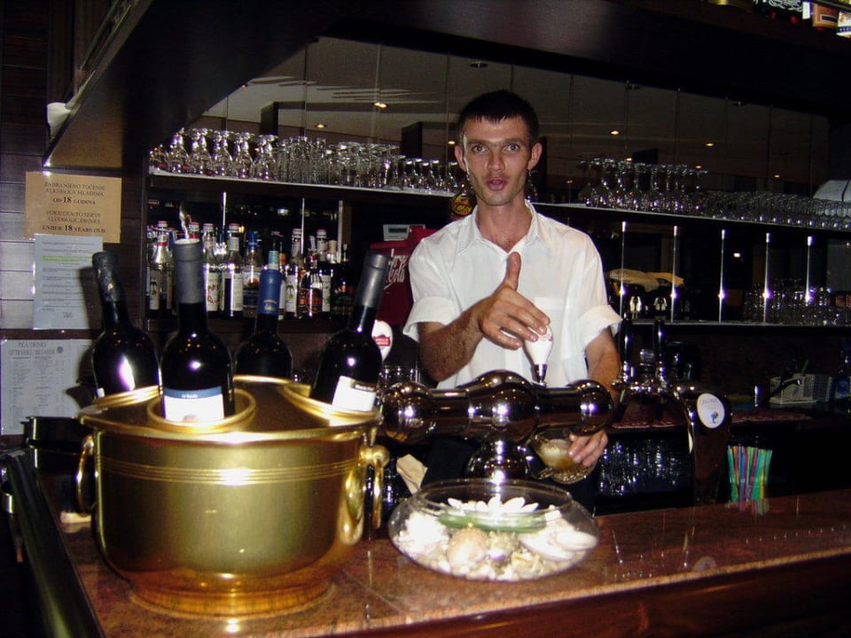 Unser Kellner Hotel Zlatni Lav