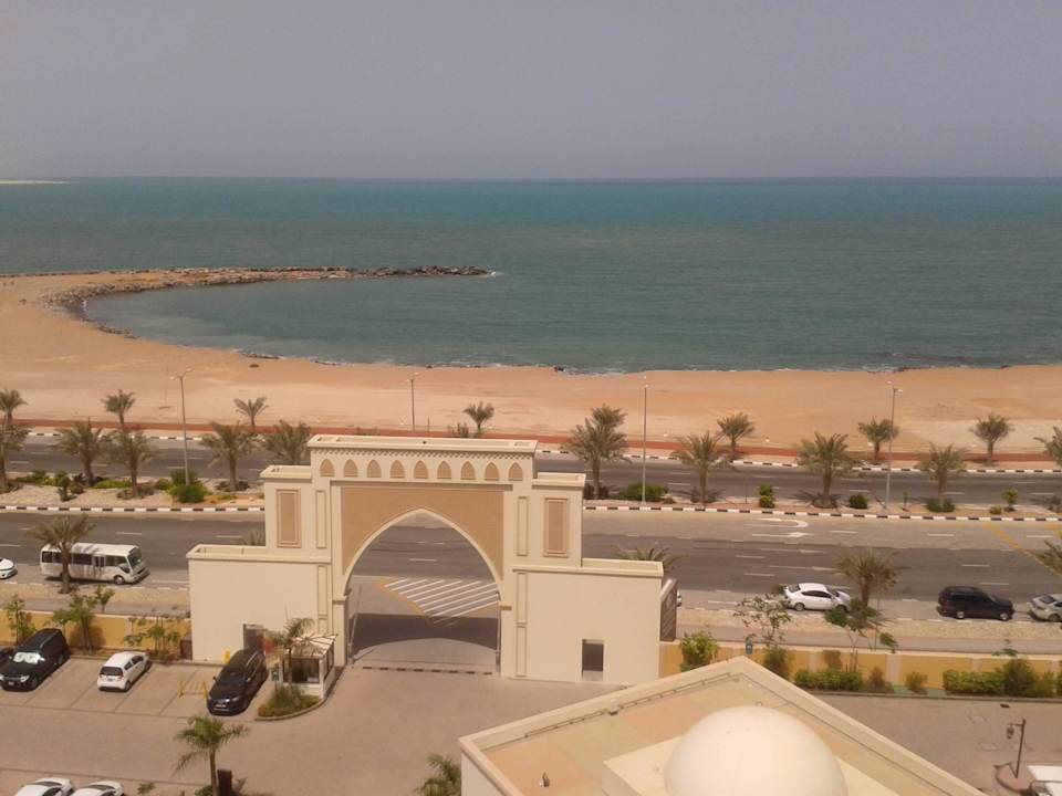 Ausblick von Zimmer 1729 DoubleTree by Hilton Resort & Spa Marjan Island