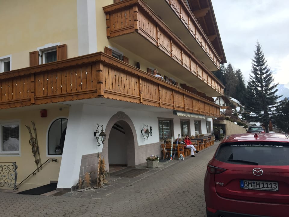 Außenansicht Pension Ciamp