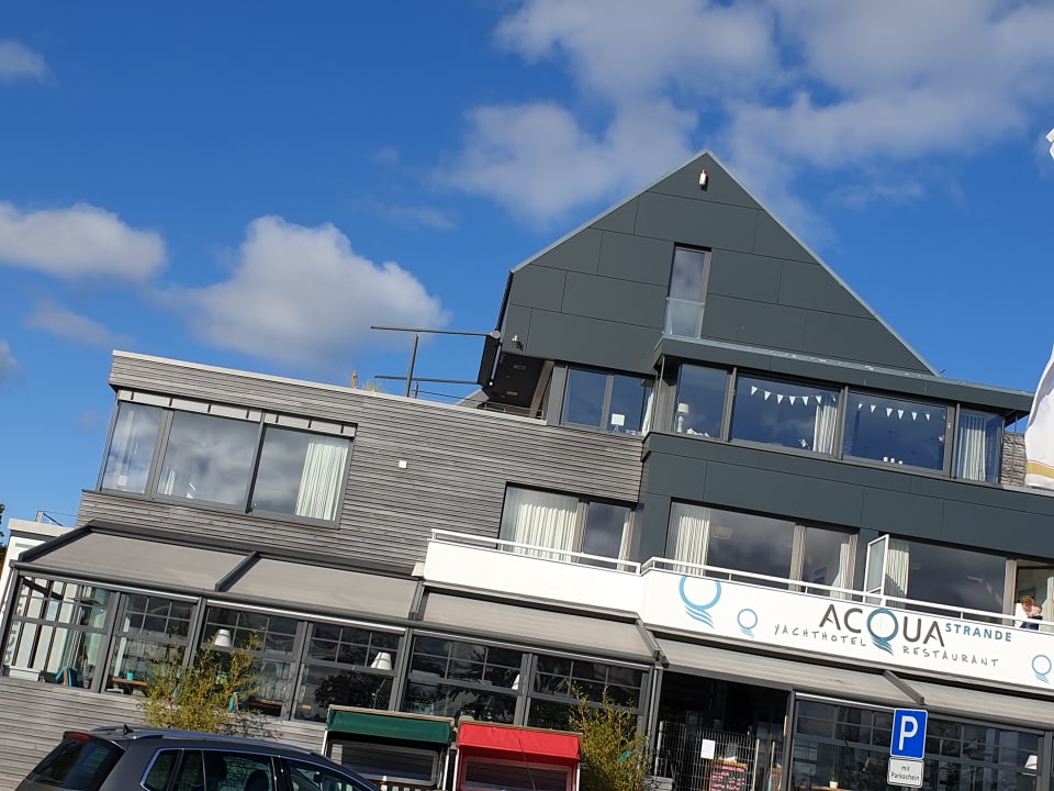 Außenansicht Acqua Strande Yachthotel