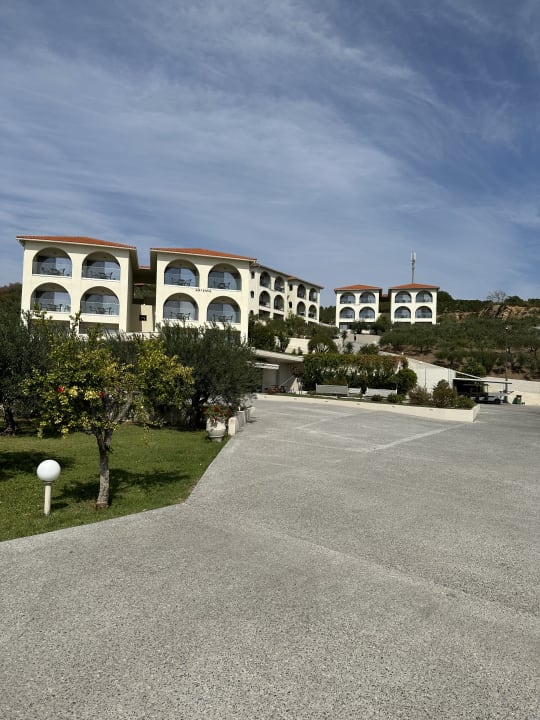 Ausblick Akrathos Beach Hotel