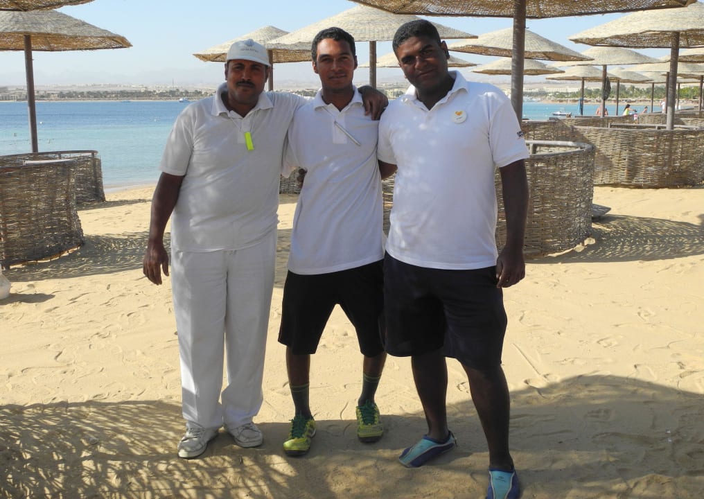 Mohamed mit seinem Team war immer sehr freundlich  Makadi Palace