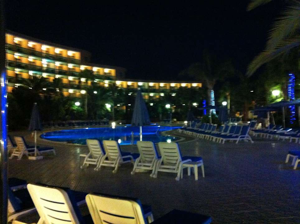 Blick von der Bar am Abend MUR Hotel Faro Jandia & Spa Fuerteventura