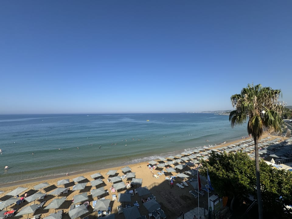 Ausblick Aska Hotel Just in Beach