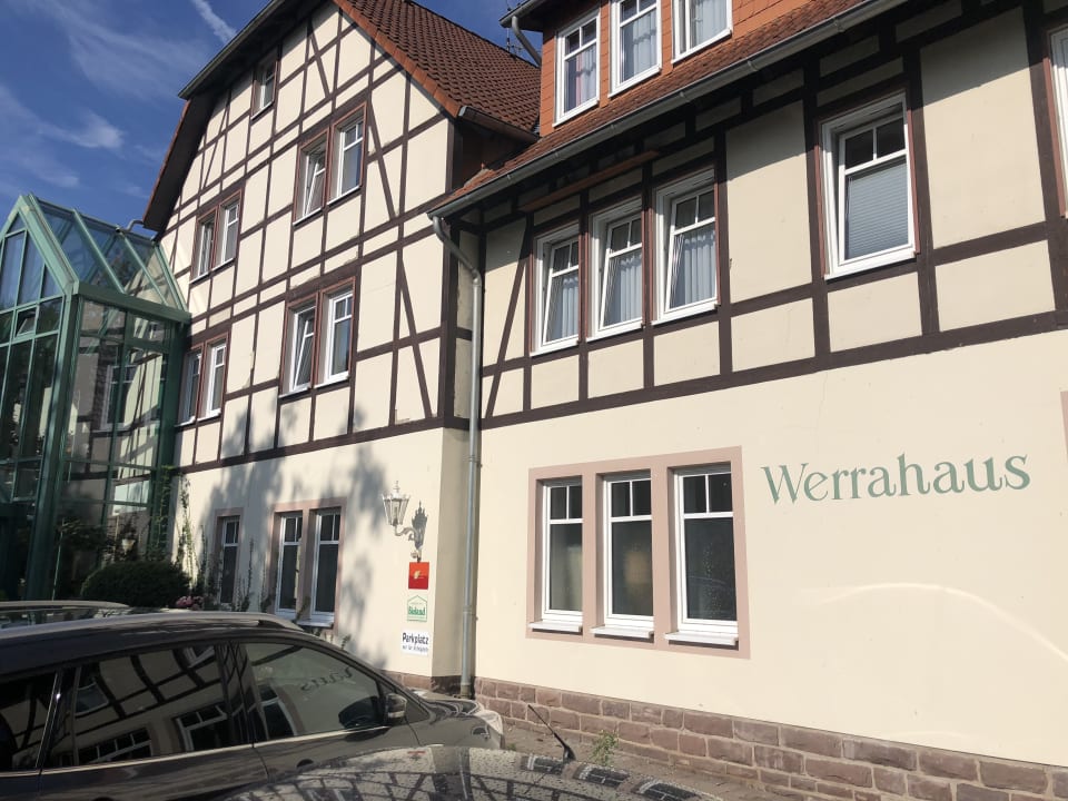 Außenansicht Flux Biohotel im Werratal