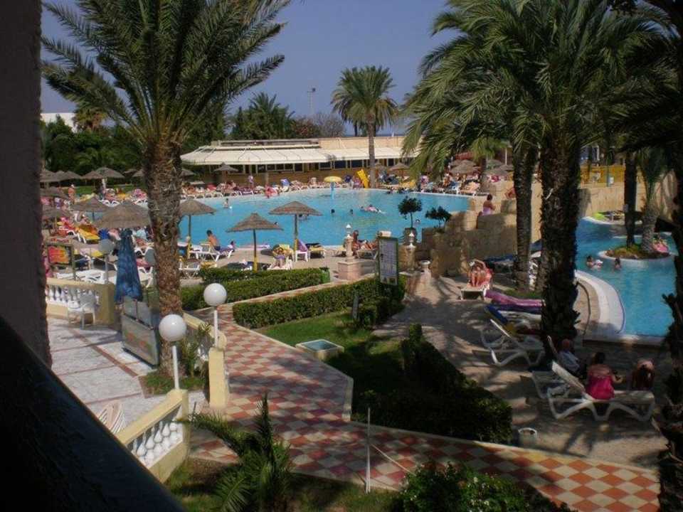 Aussicht vom Balkon Houda Golf & Beach Club