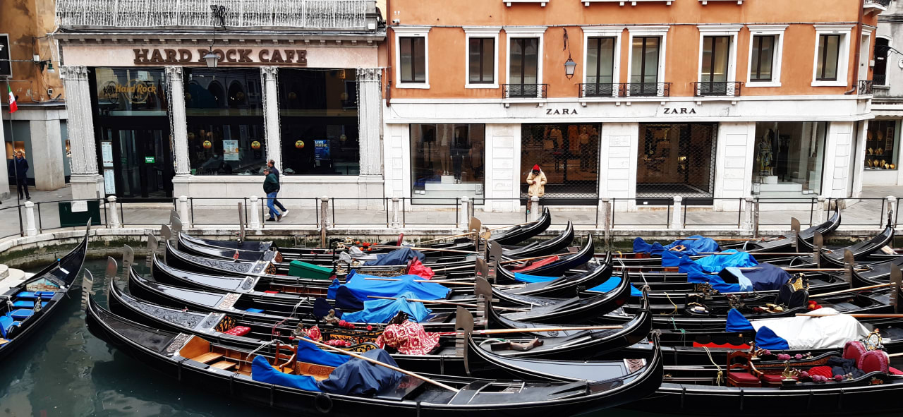Ausblick Albergo Cavalletto & Doge Orseolo