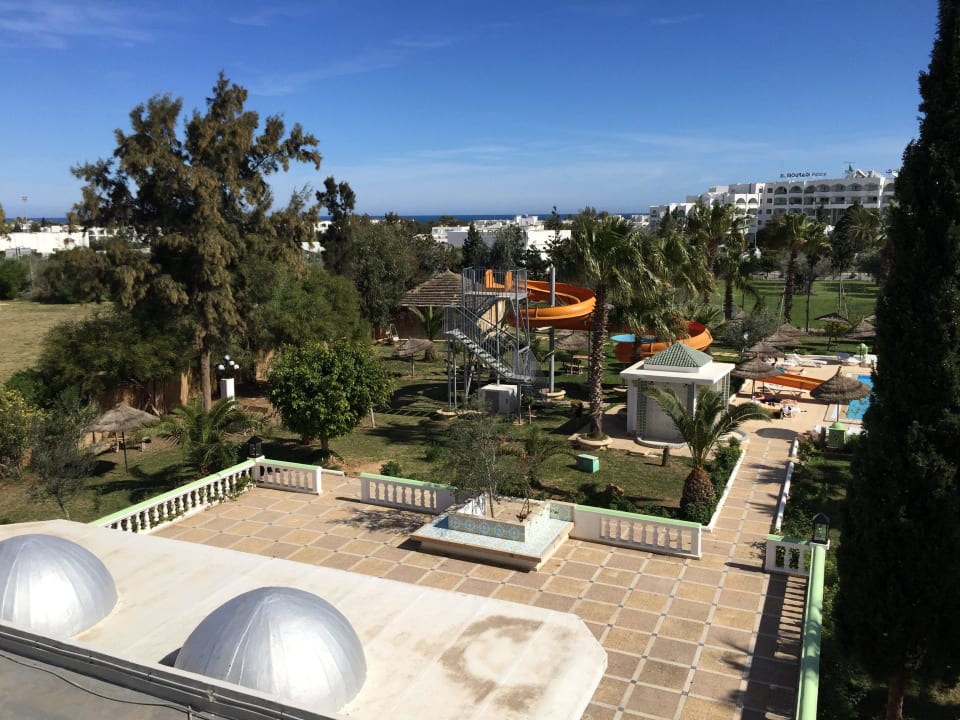 Een gedeelte van de tuin Miramar Sharm El Kantaoui