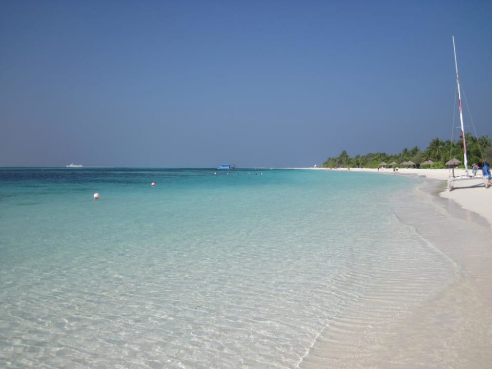 Südseite Richtung Sandbank Kuredu Island Resort & Spa