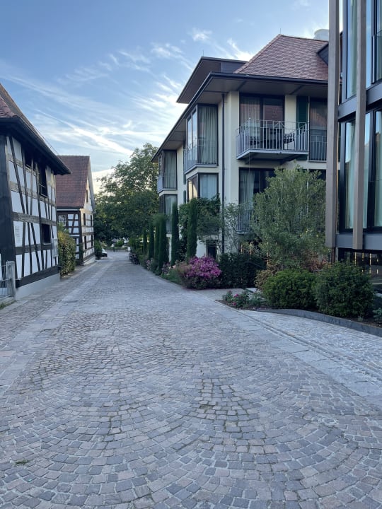 Außenansicht Hotel Hirschen Horn | Refugium am See