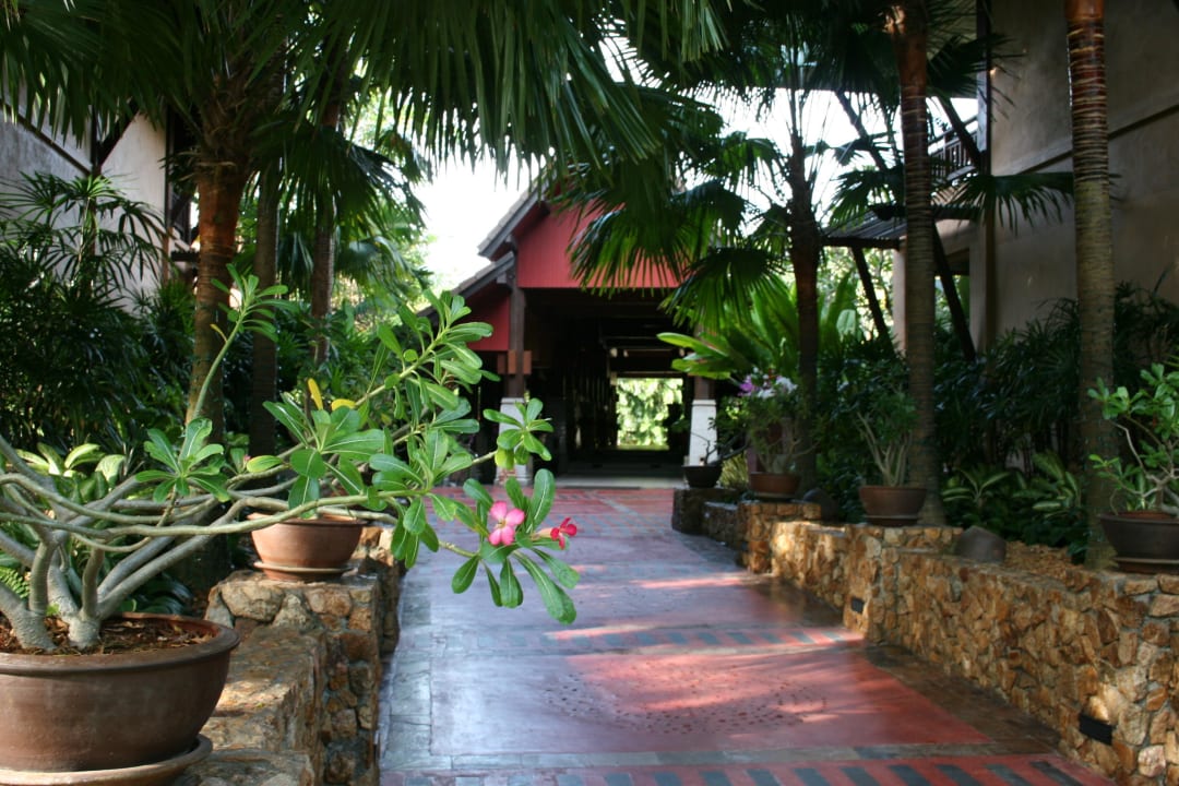 Von den Zimmern Richtung Rezeption Bo Phut Resort & Spa