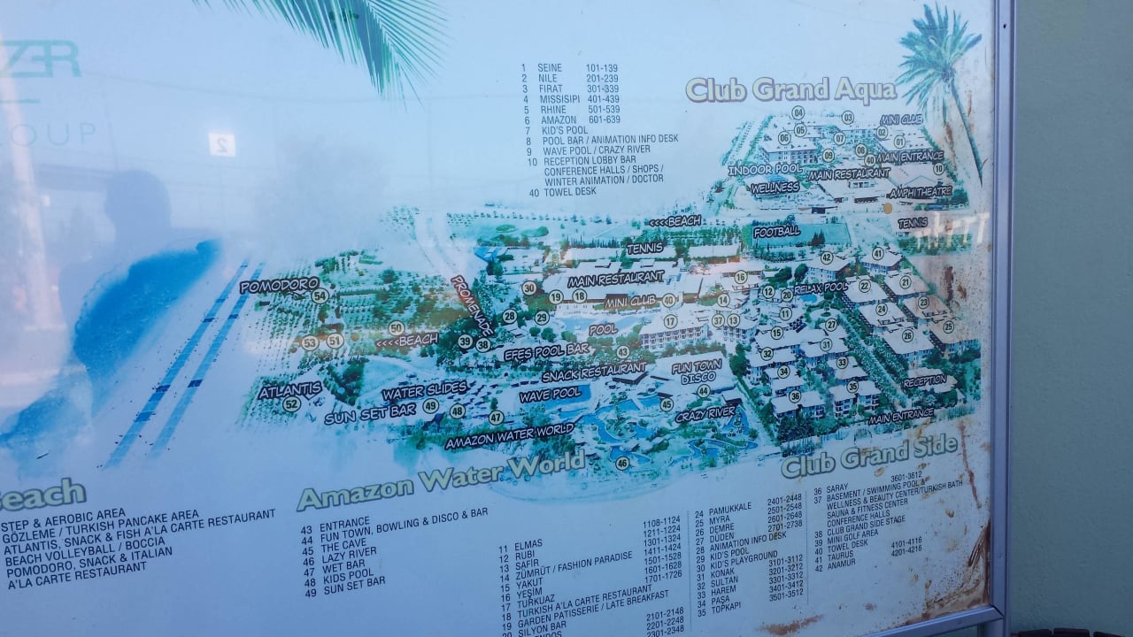 Überblick Hotel Club Grand Aqua