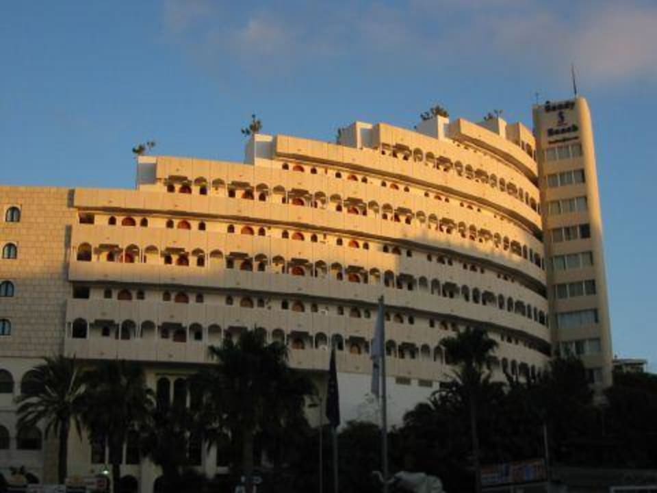 Rückseite Seaside Hotel Sandy Beach