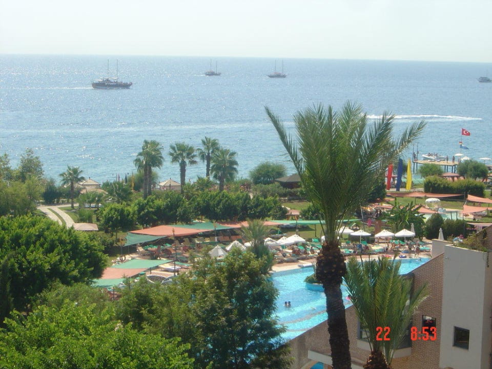 Ausblick vom Balkon (Zimmer mit Meerblick) Limak Limra Hotel & Resort