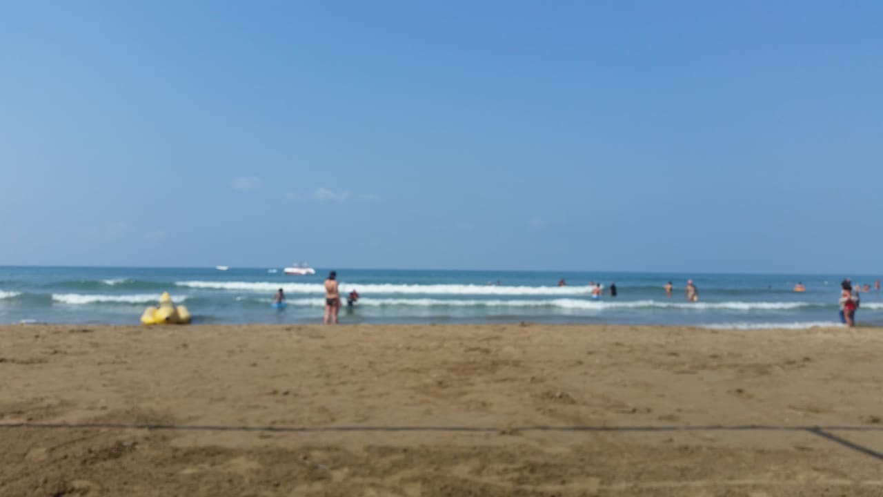 Strand Abschnitt vom Hotel  Dream Family Club