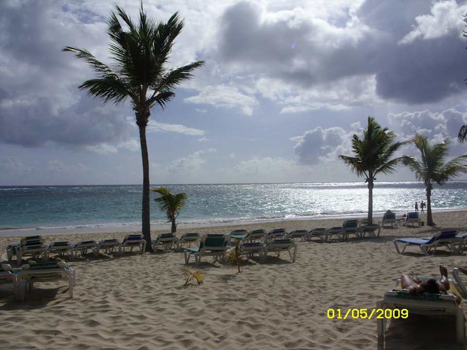 Abenddämmerung Hotel Riu Bambu