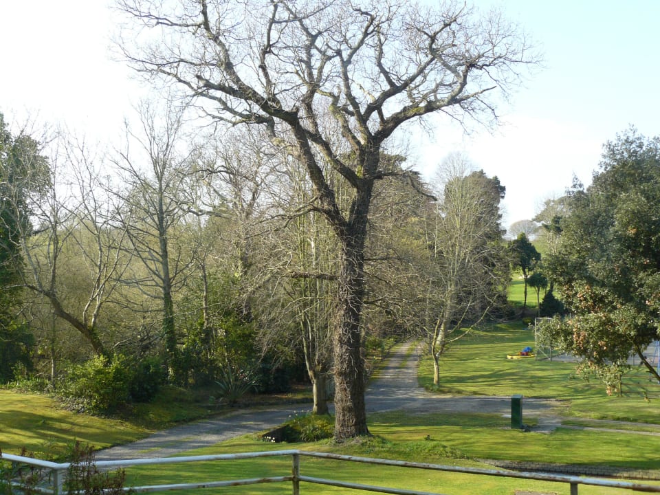 Zimmerausblick Garten Hotel St. Pierre Park