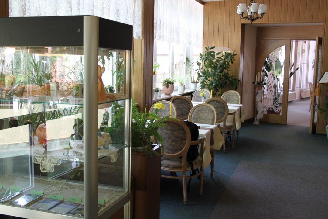 Rezeptionsbereich Parkhotel Pretzsch