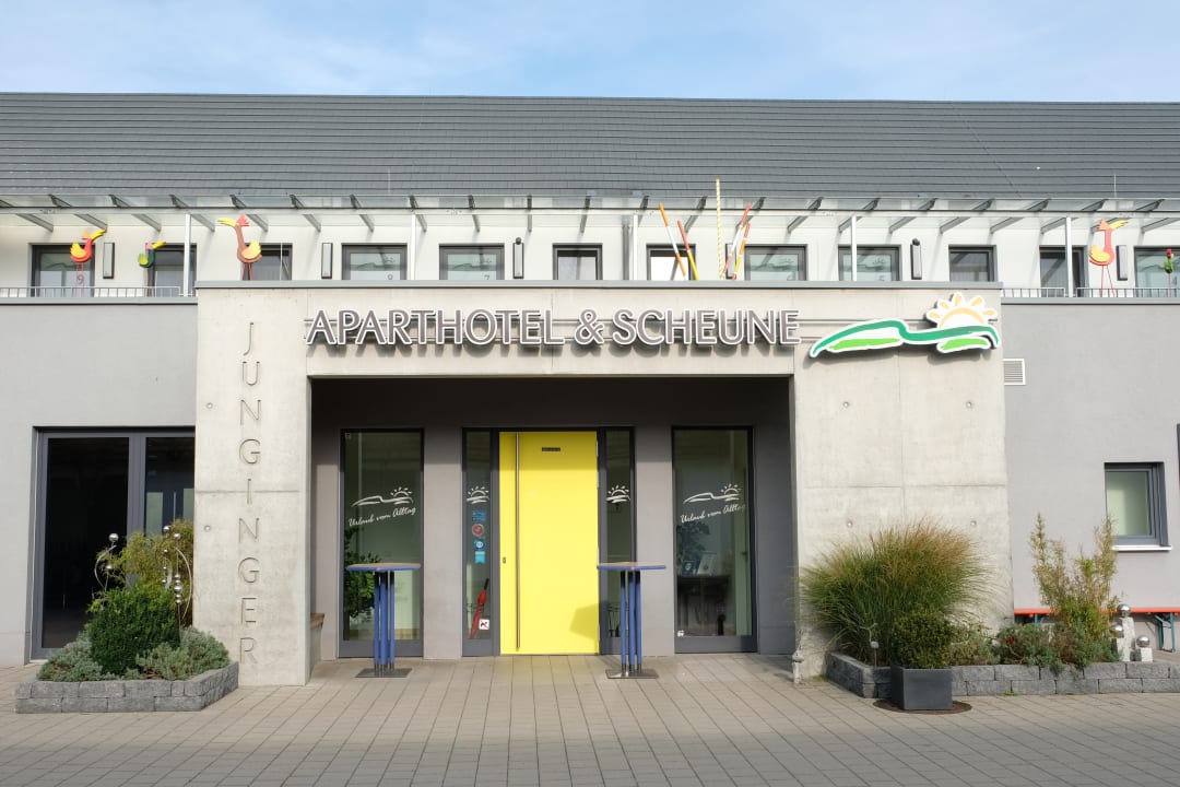 Außenansicht Jungingers Aparthotel