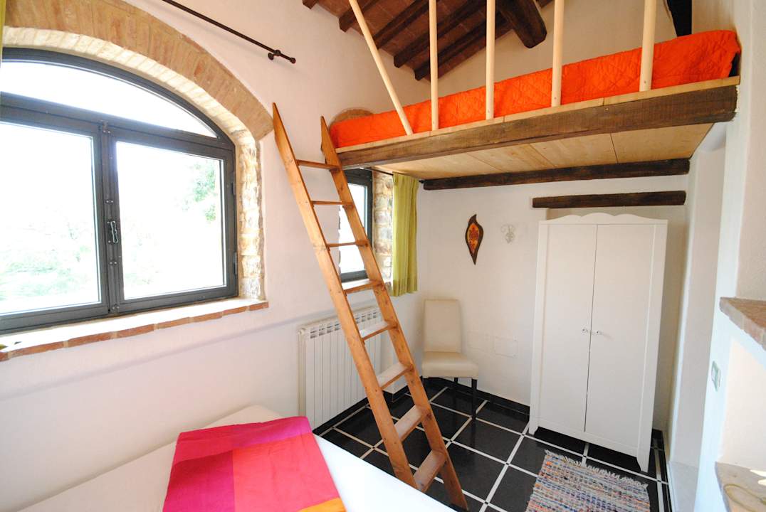 Schlafzimmer App. Pavone Villa Casa Ripi