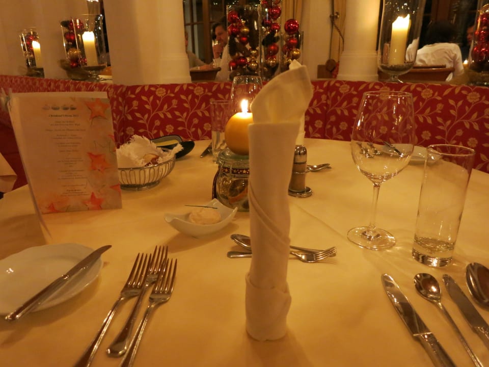 Tischdeko Hotel Dornauhof