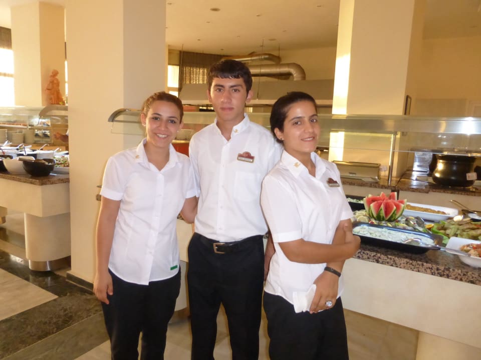 Spitzenserviceteam im Restaurant Incekum Su Hotel