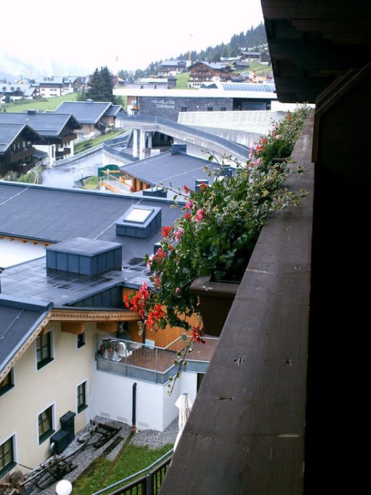 Ausblick vom Balkon Ursprungs Panorama Hotel