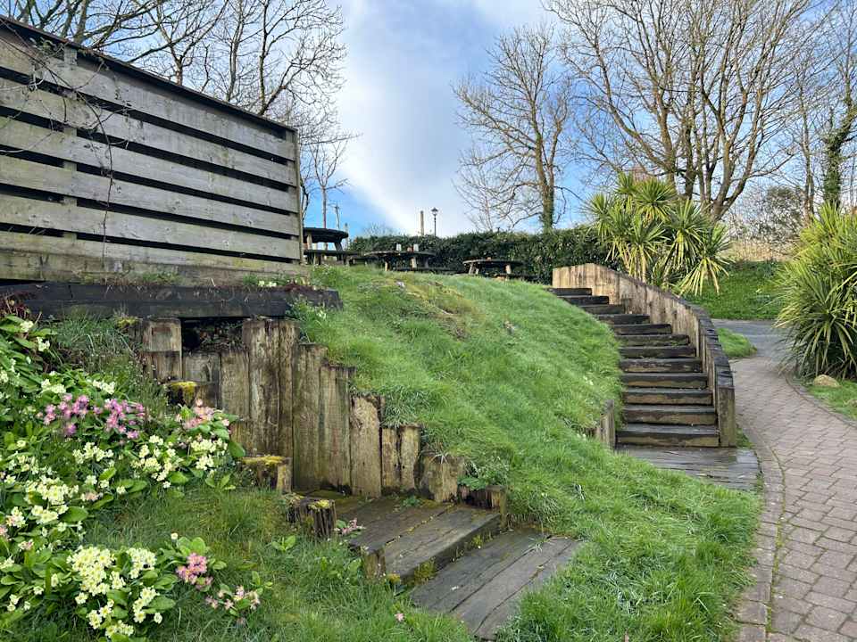 Gartenanlage B&B The Plume of Feathers