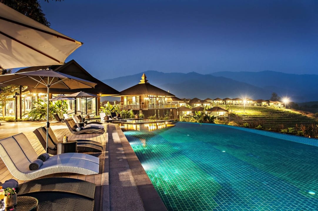 Swimming pool A Star Phulare Valley Resort Chiang Rai