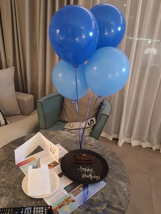 Ausblick Mövenpick Resort Al Marjan Island