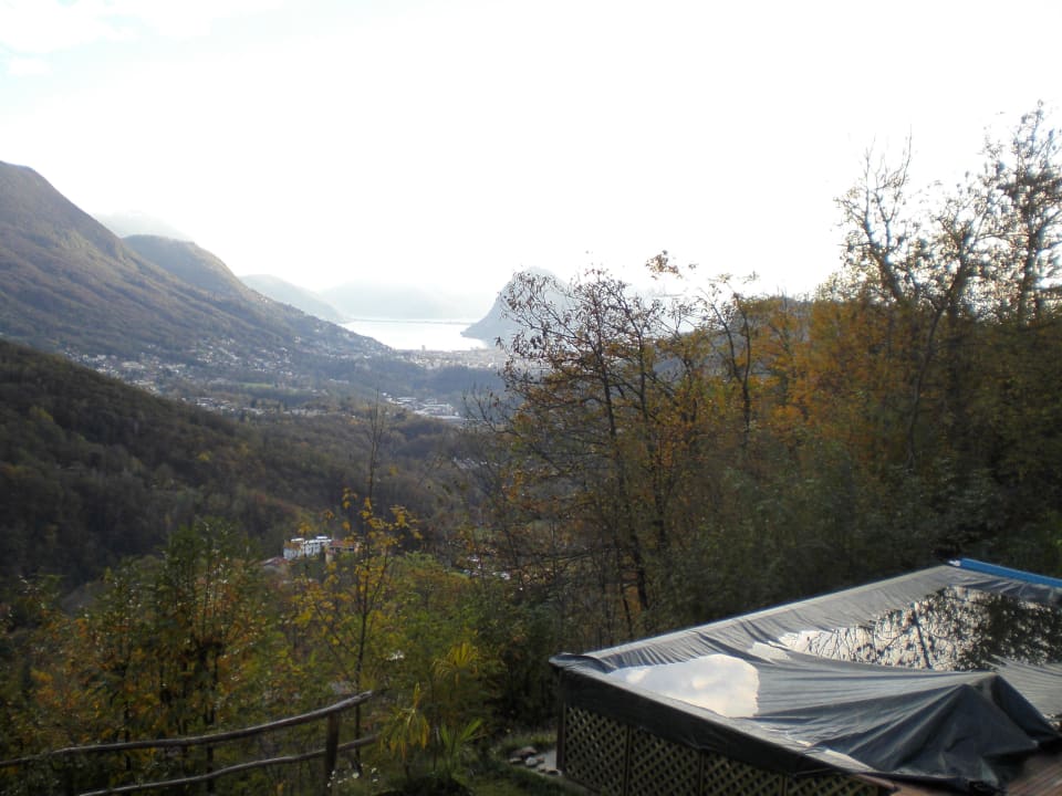 Aussicht vom Zimmer inkl. Pool Eco Hotel Locanda del Giglio