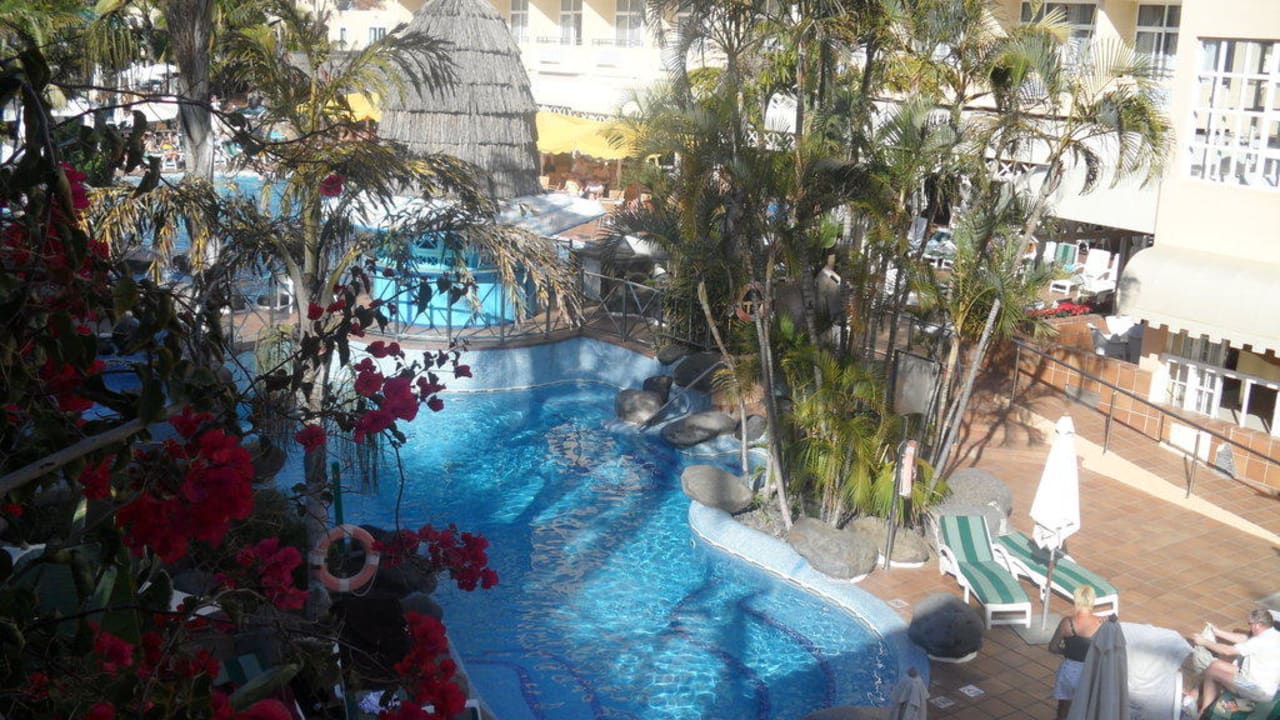 Garten mit Pool Abora Catarina by Lopesan Hotels