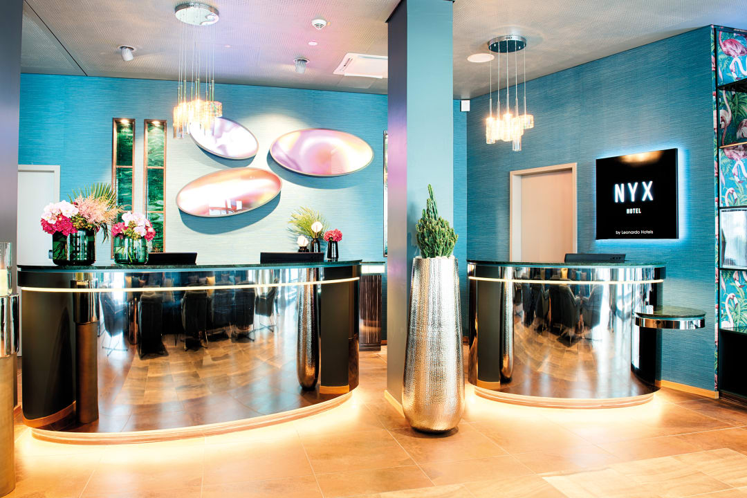 Lobby NYX Hotel Munich by Leonardo Hotels