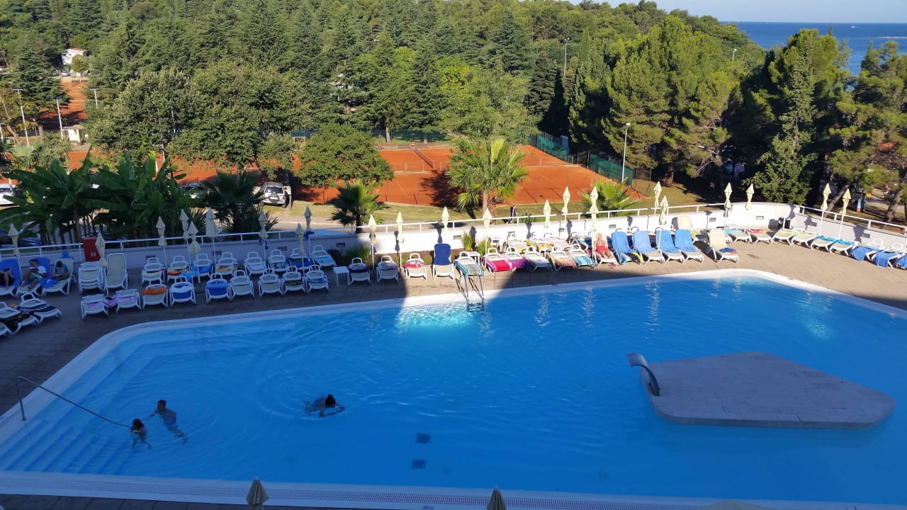 Pool Liegenreservierung Hotel Albatros Plava Laguna