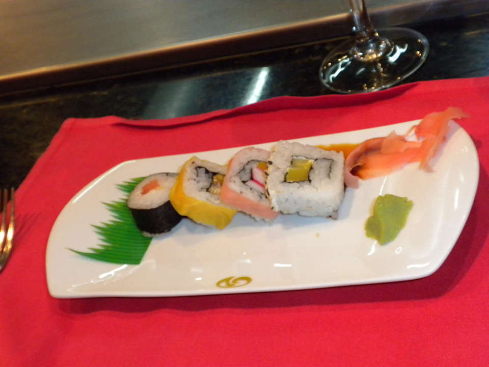 Sushi beim Japaner TRS Turquesa Hotel - Adults only