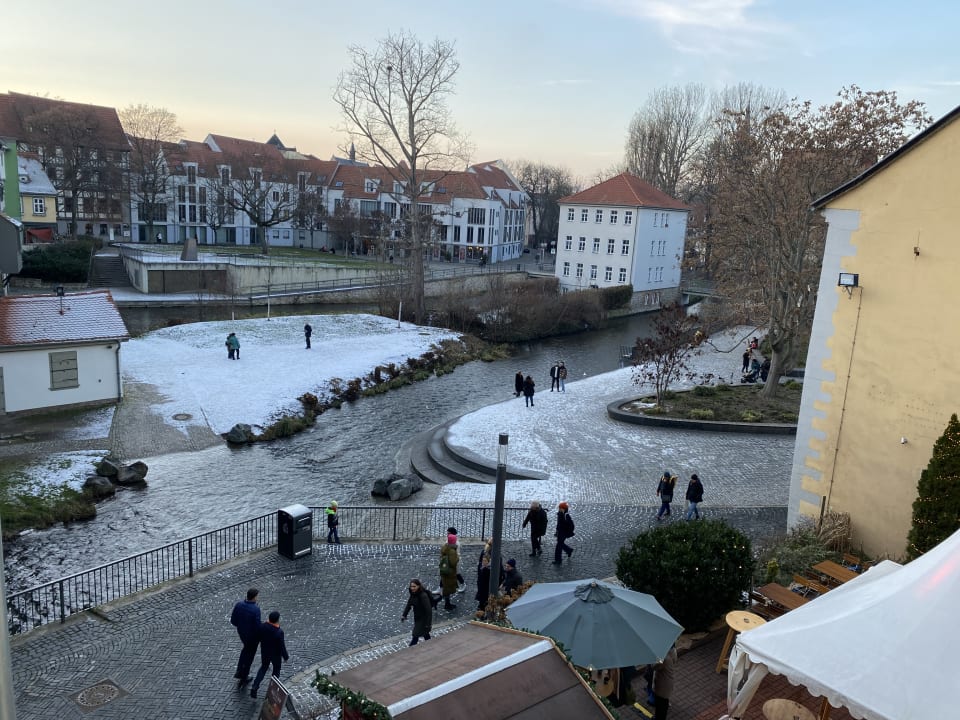 Ausblick Hotel Krämerbrücke Erfurt