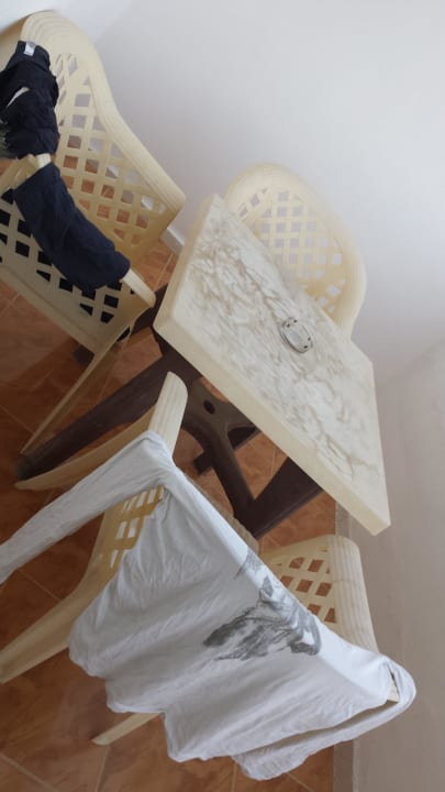 Balkon sehr groß Albatros Sharm Resort